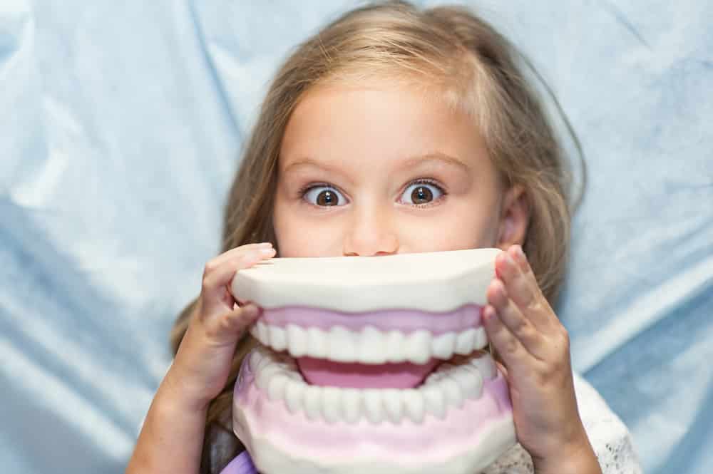 Little Girl in Dental Clinic — Dental in Lake Heaven, NSW
